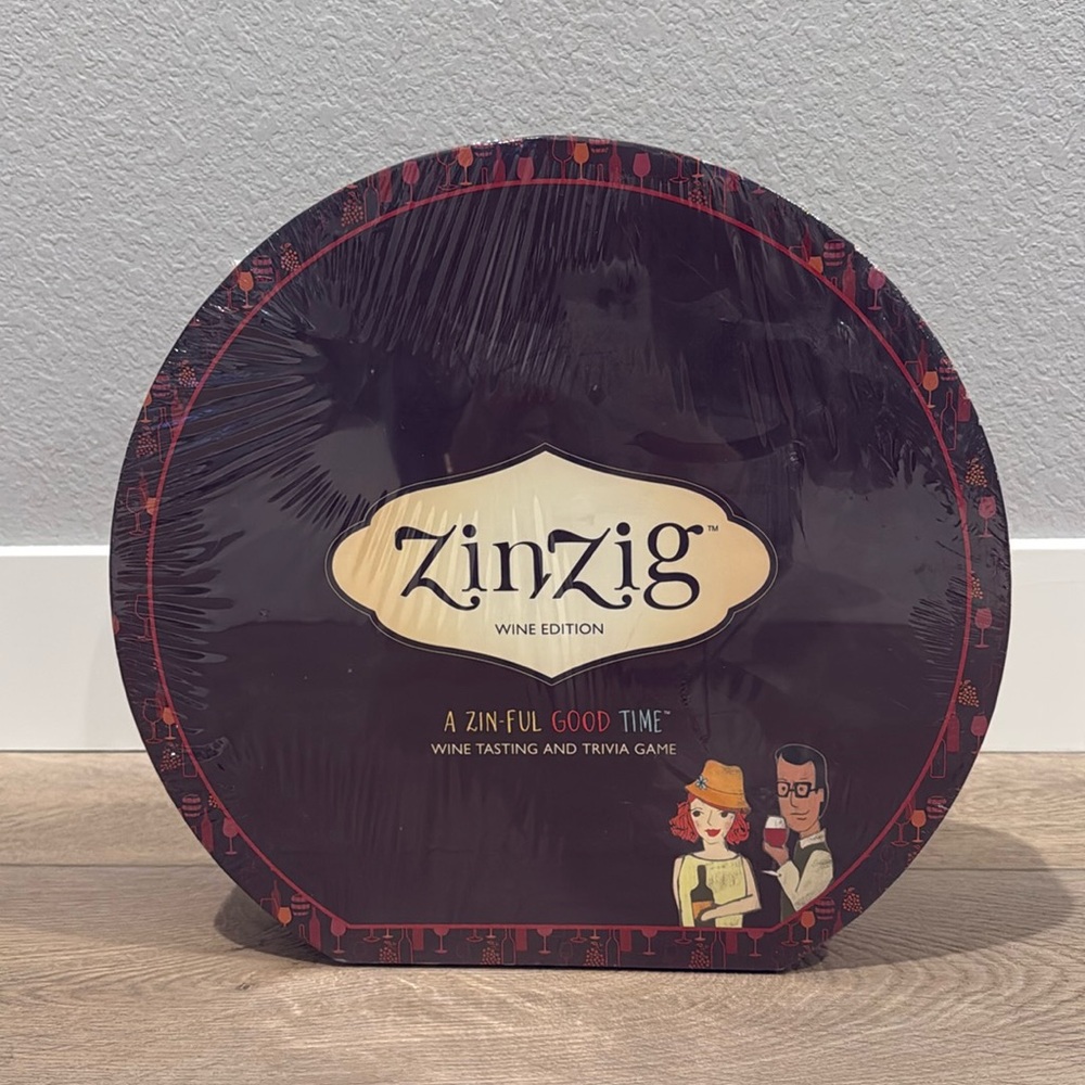 ZinZag Wine Edition Wine Tasting  & Trivia Game